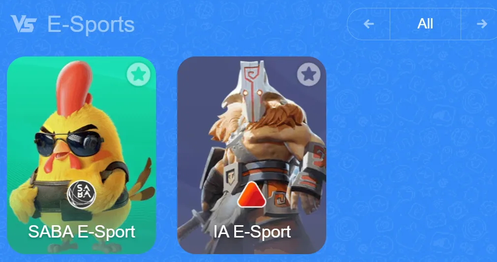 E-Sports on Luck44 App