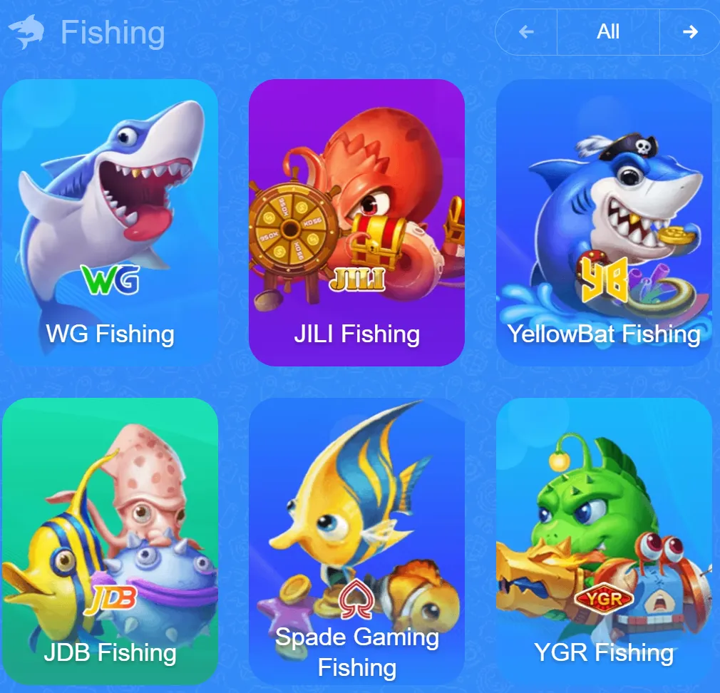 Fishing Game on Lucky 44 App